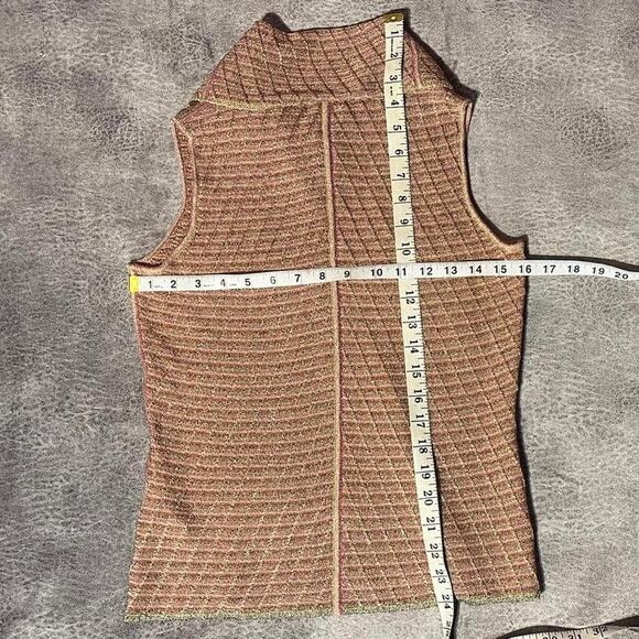 Y2k sigrid olsen turtleneck sleeveless top - Picture 5 of 7